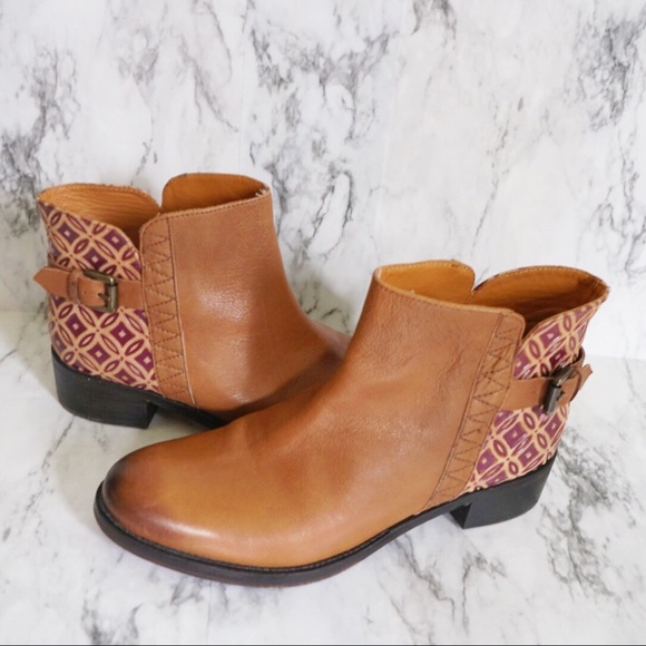 Anthropologie Jasper & Jerra  Leather Booties 40 - Picture 4 of 7